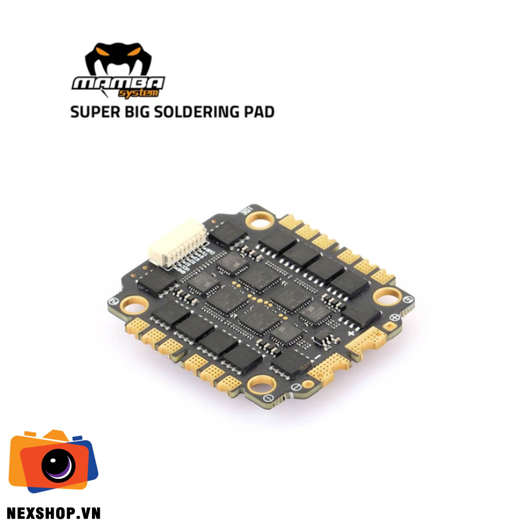 MAMBA F55_128K BL32 4IN1 ESC 55A 6S | Chính hãng - cấu hình hộp sạc
