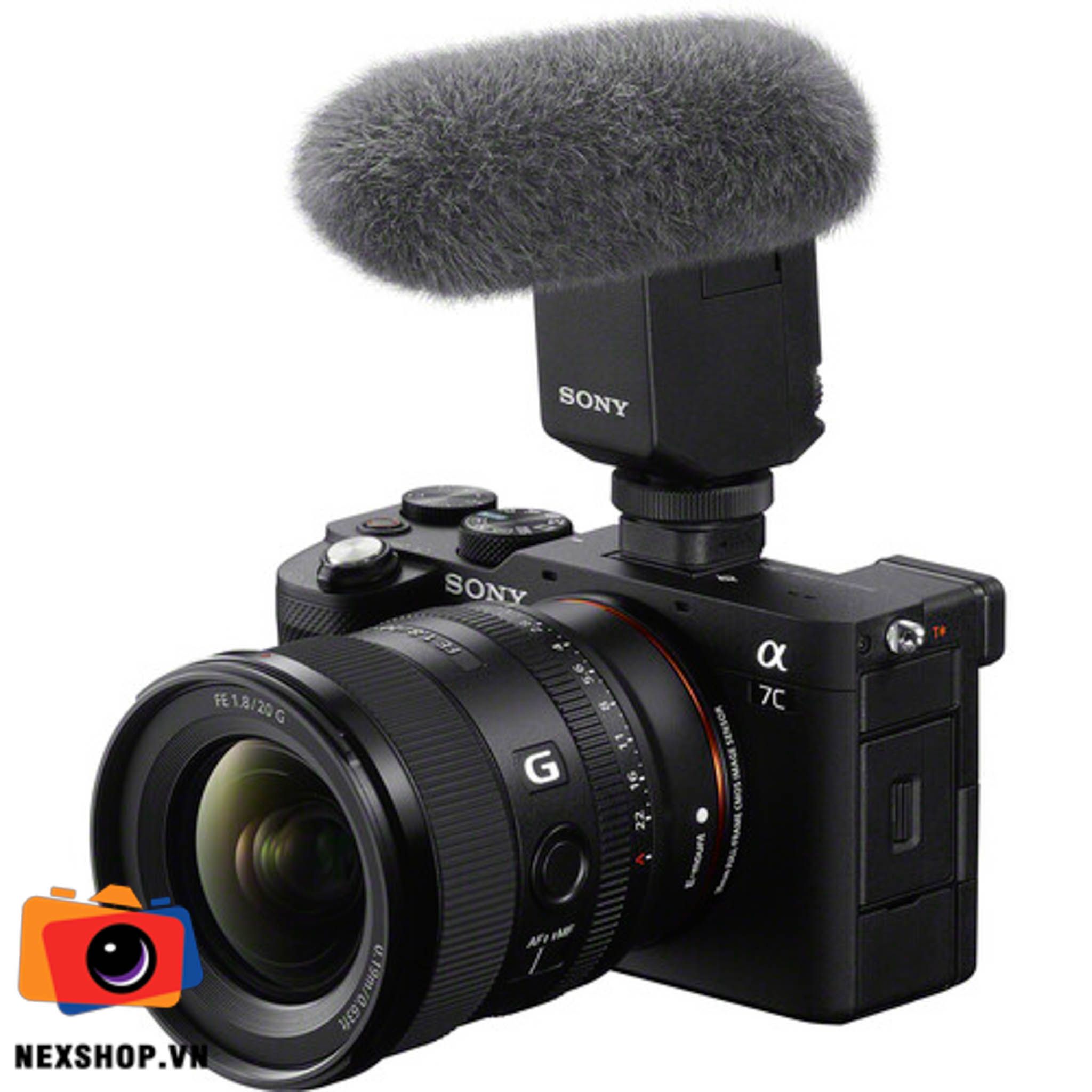 Microphone thu âm Sony ECM-B10 | Chính hãng, âm thanh rõ nét - mặt sau và phụ kiện đi kèm