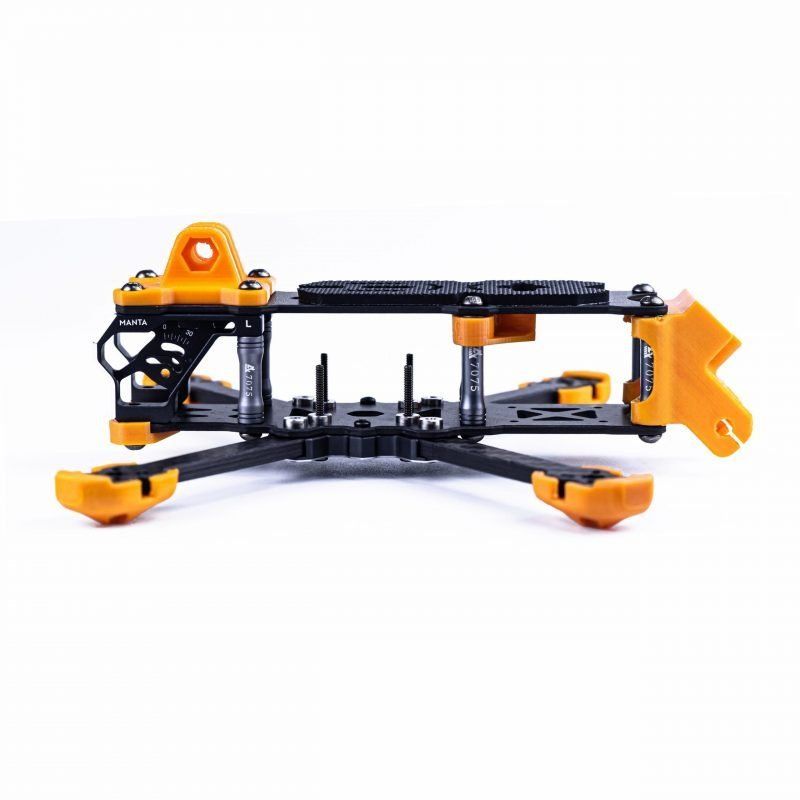 MANTA 3.5inch fpv freestyle Squashed X frame with all TPU