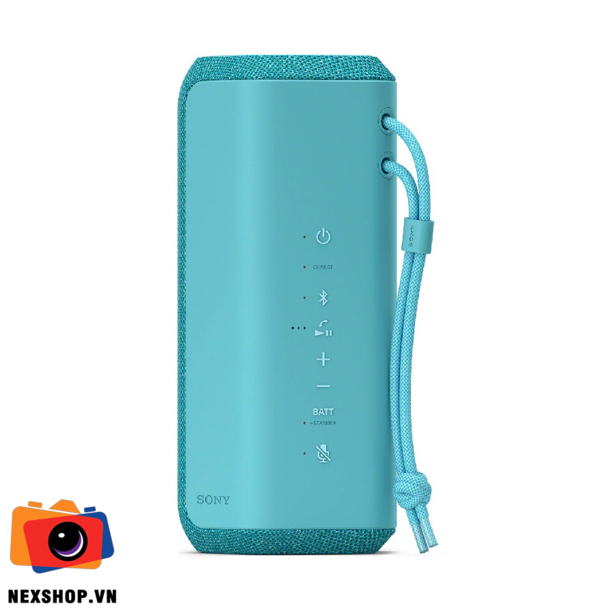 Loa di động SRS-XE200 Màu xanh | Chính hãng SonyVN - cấu hình hộp sạc