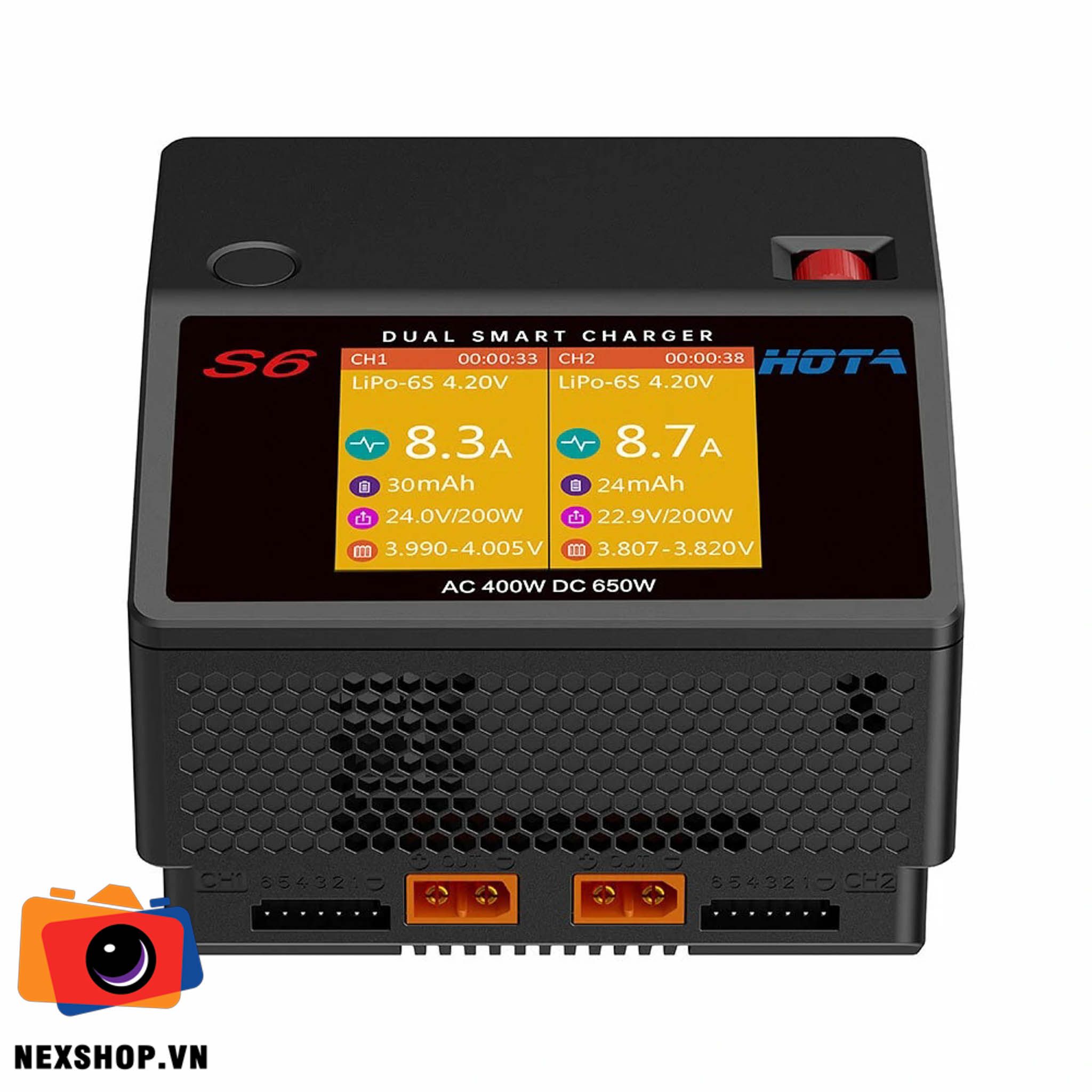 Sạc pin Hota S6 400w