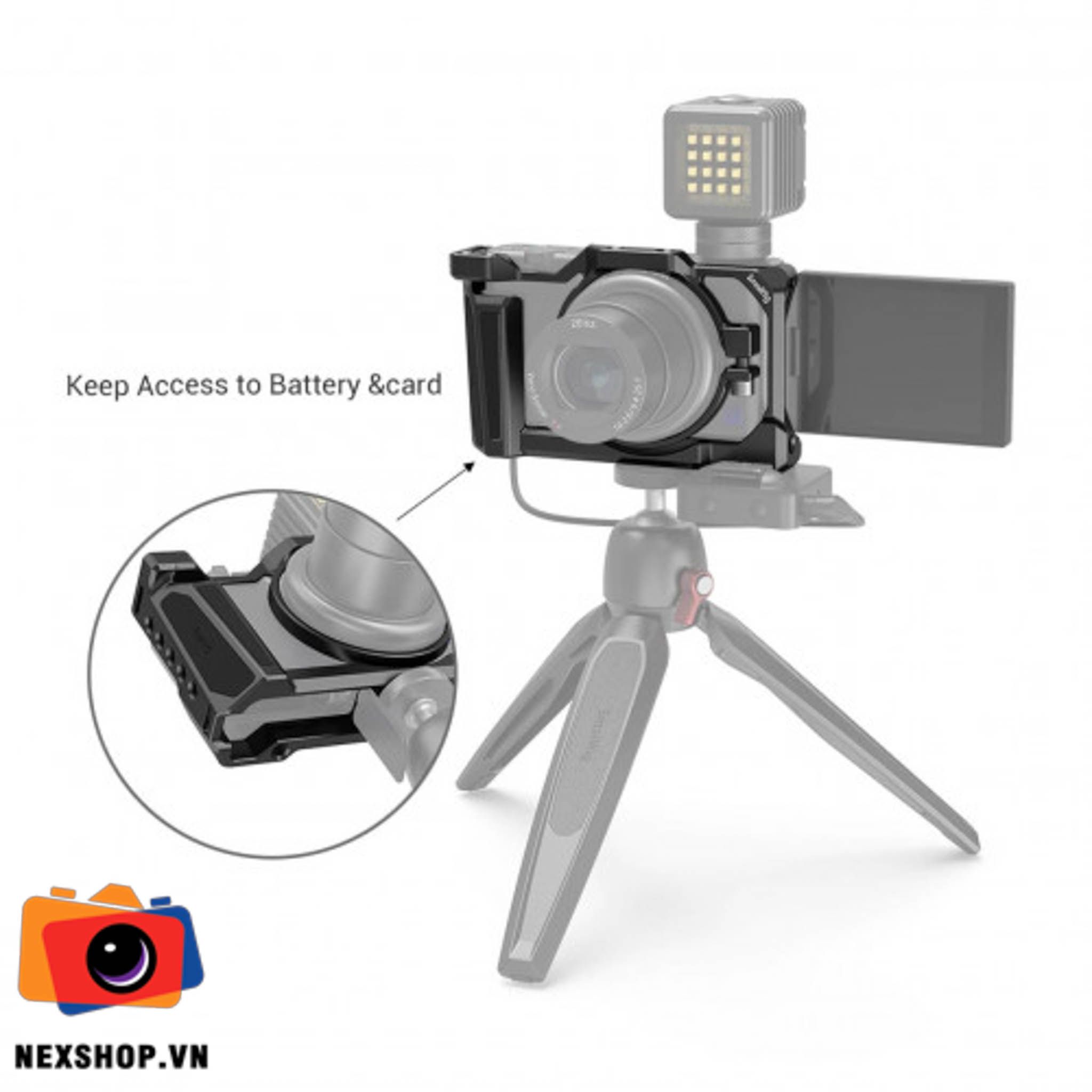 SmallRig Cage cho Sony ZV1 Camera - 2938 | Hàng chính hãng | FullVAT