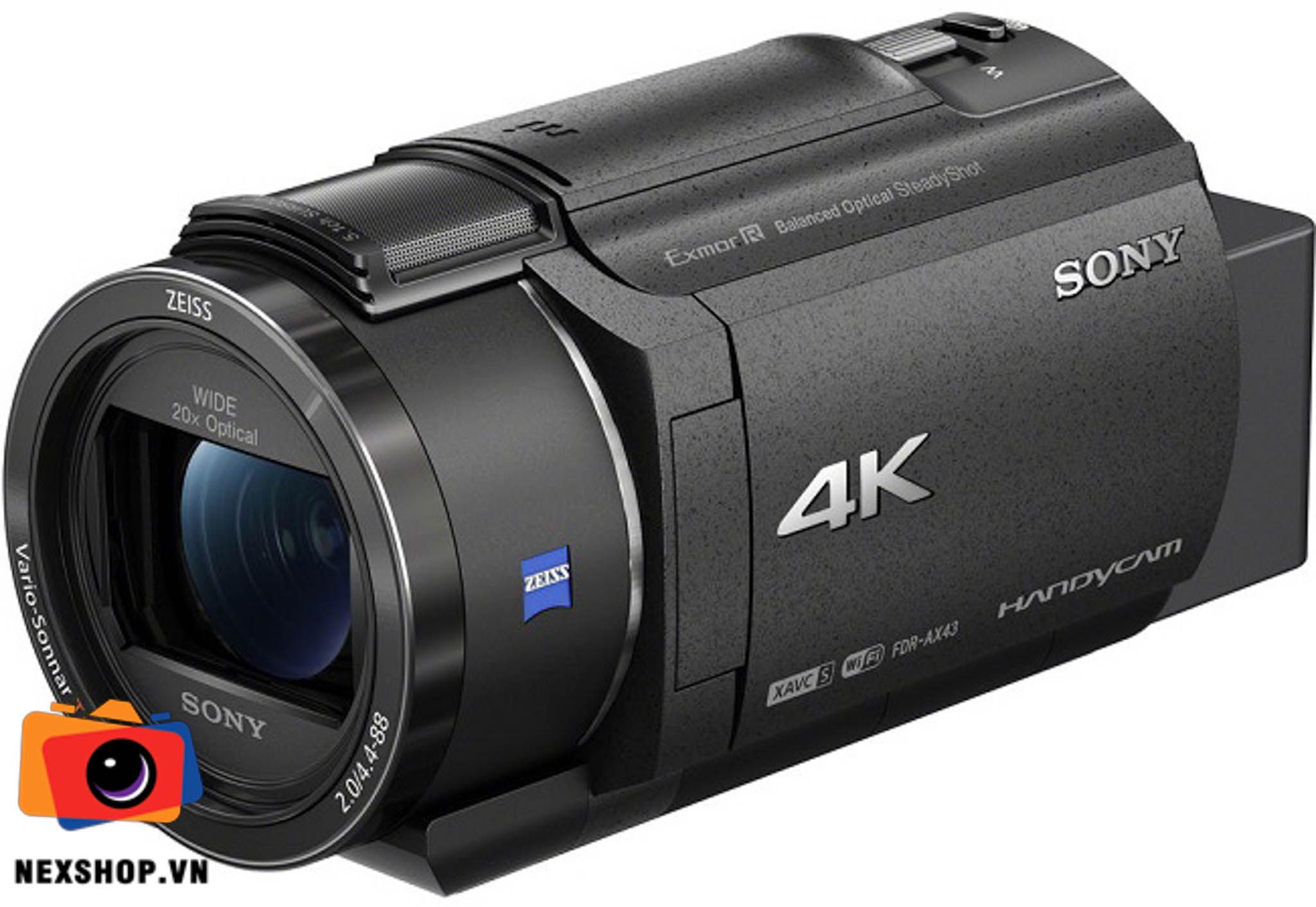 Máy quay phim Sony FDR-AX43A | Cảm biến 1/2.5-type 4K | Chính hãng — ảnh 1