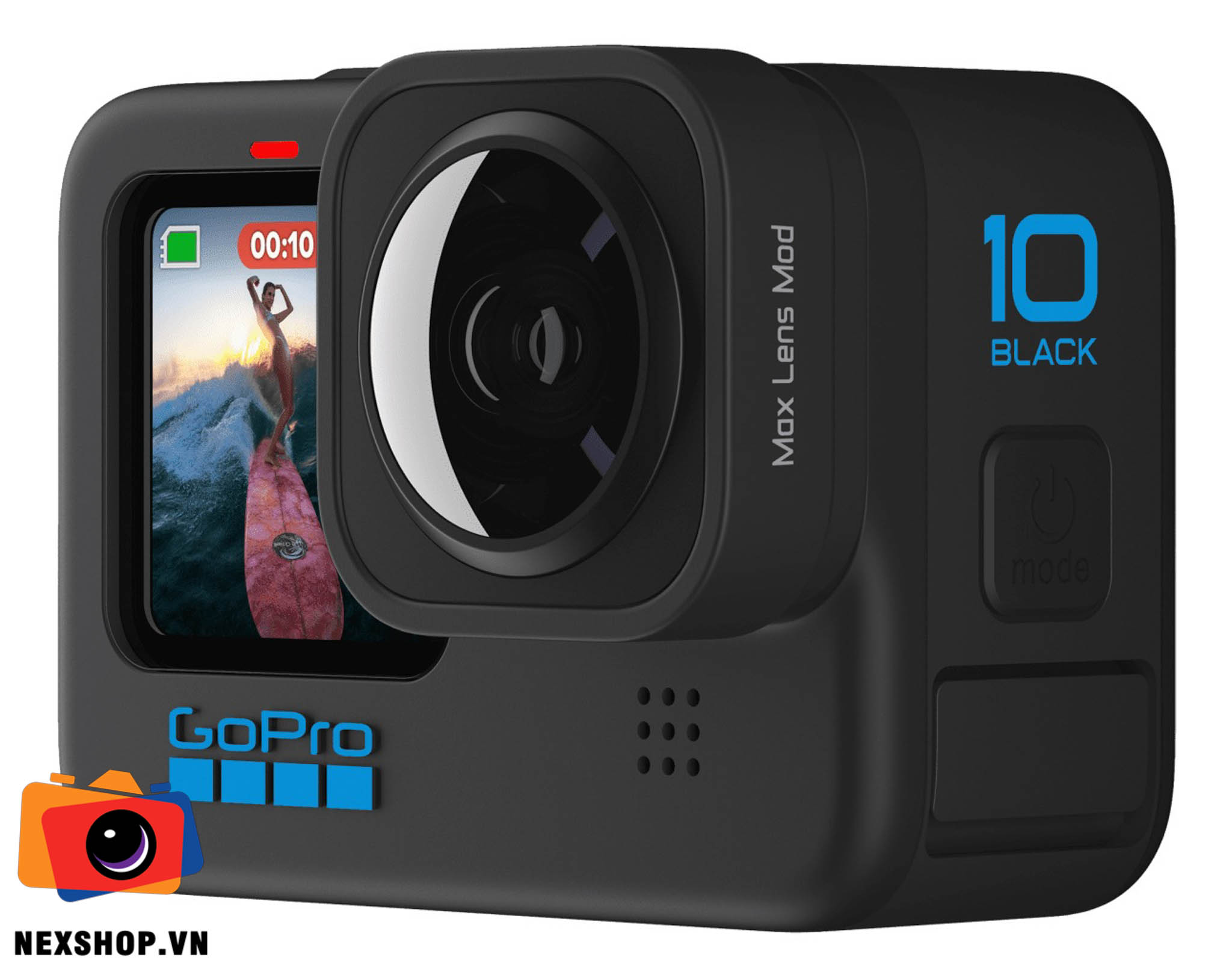 Max lens mod cho Gopro 13 12 11 10 9  | ADWAL-001| Hàng chính hãng Gopro