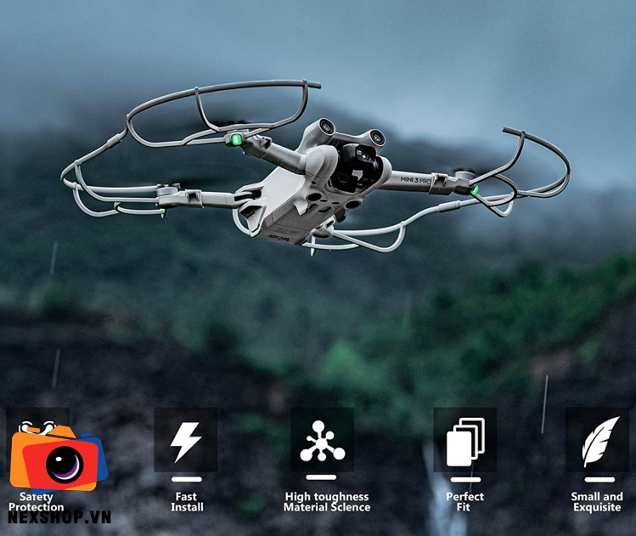 Bảo vệ cánh cho DJI Mini 3 Pro | Chính hãng StarRC - chi tiết sản phẩm