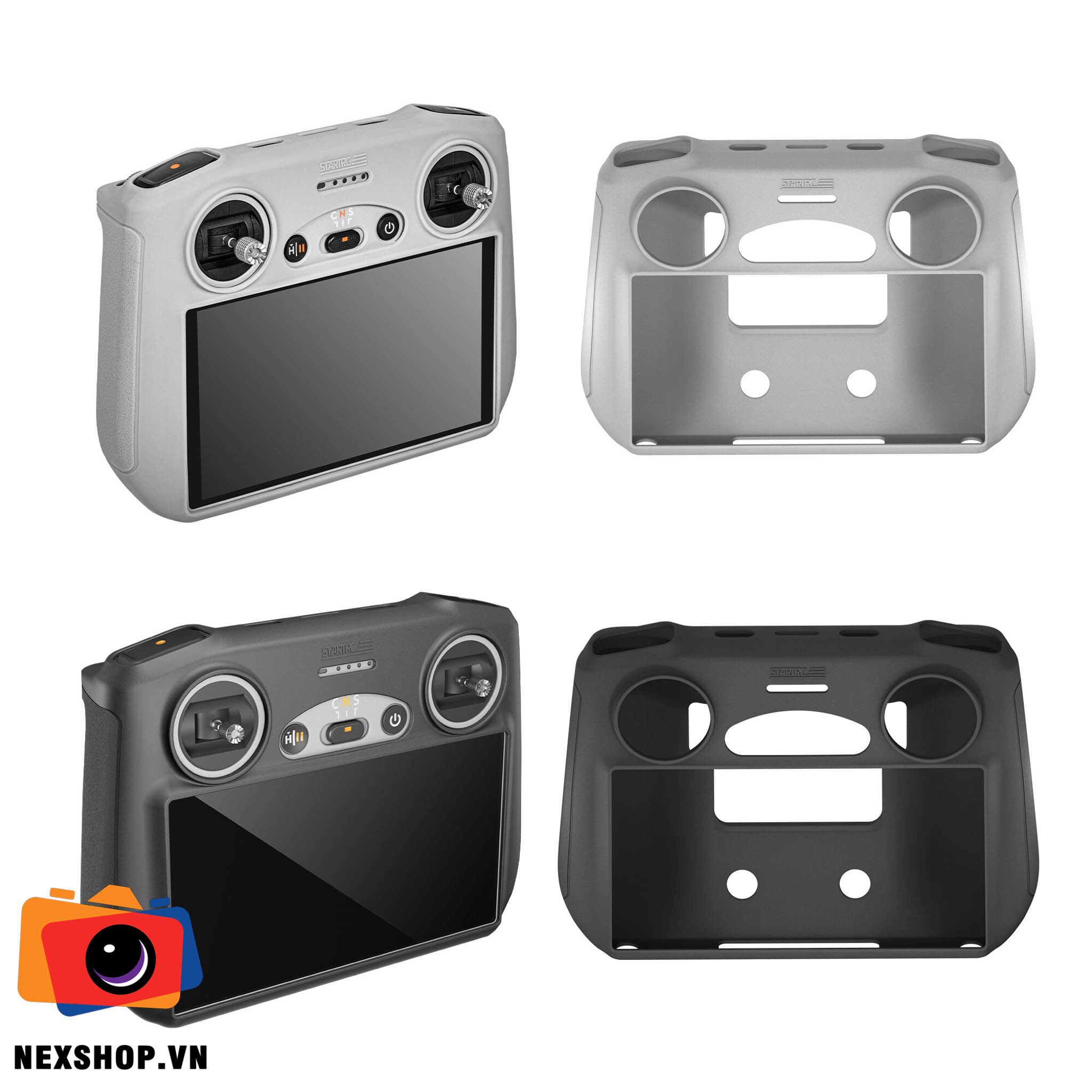 Bao Silicon Tay DJI RC | Màu Đen | STARTRC | Chính hãng - cấu hình hộp sạc