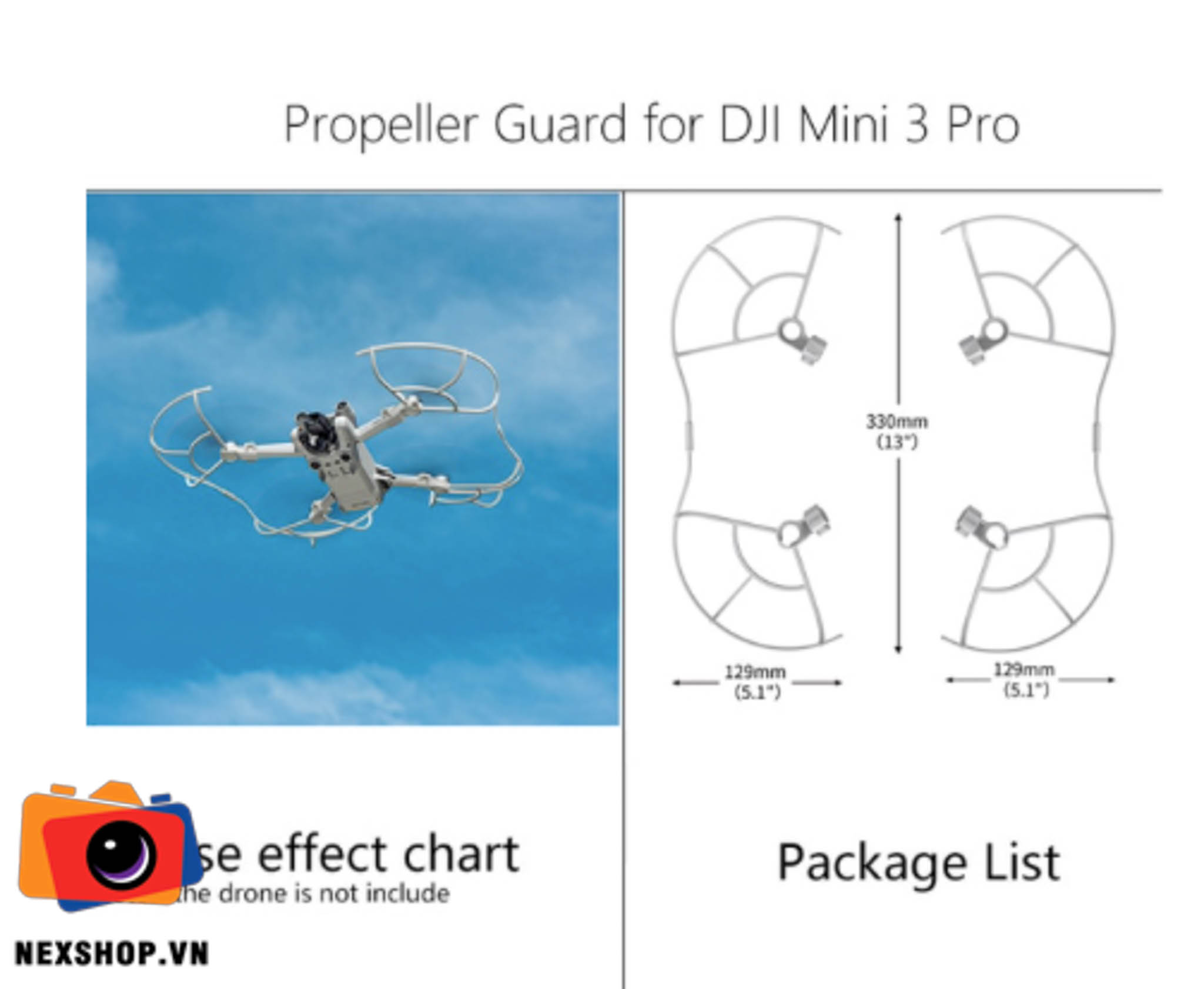 Bảo vệ cánh cho DJI Mini 3 Pro | StarRC