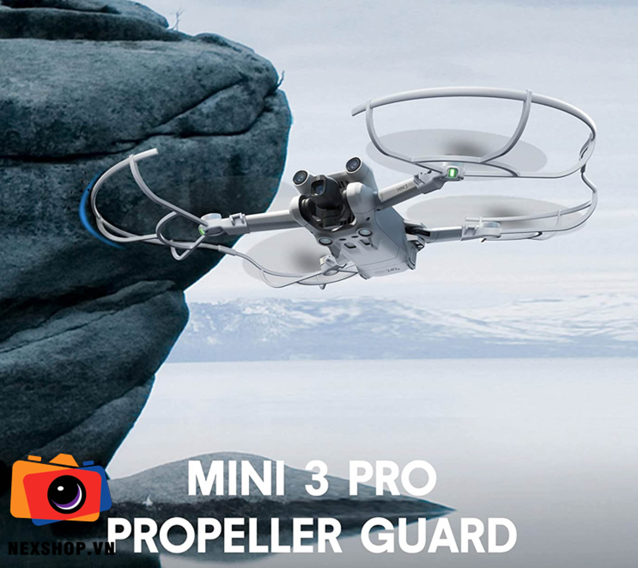 Bảo vệ cánh cho DJI Mini 3 Pro | Chính hãng StarRC - mặt sau và phụ kiện đi kèm