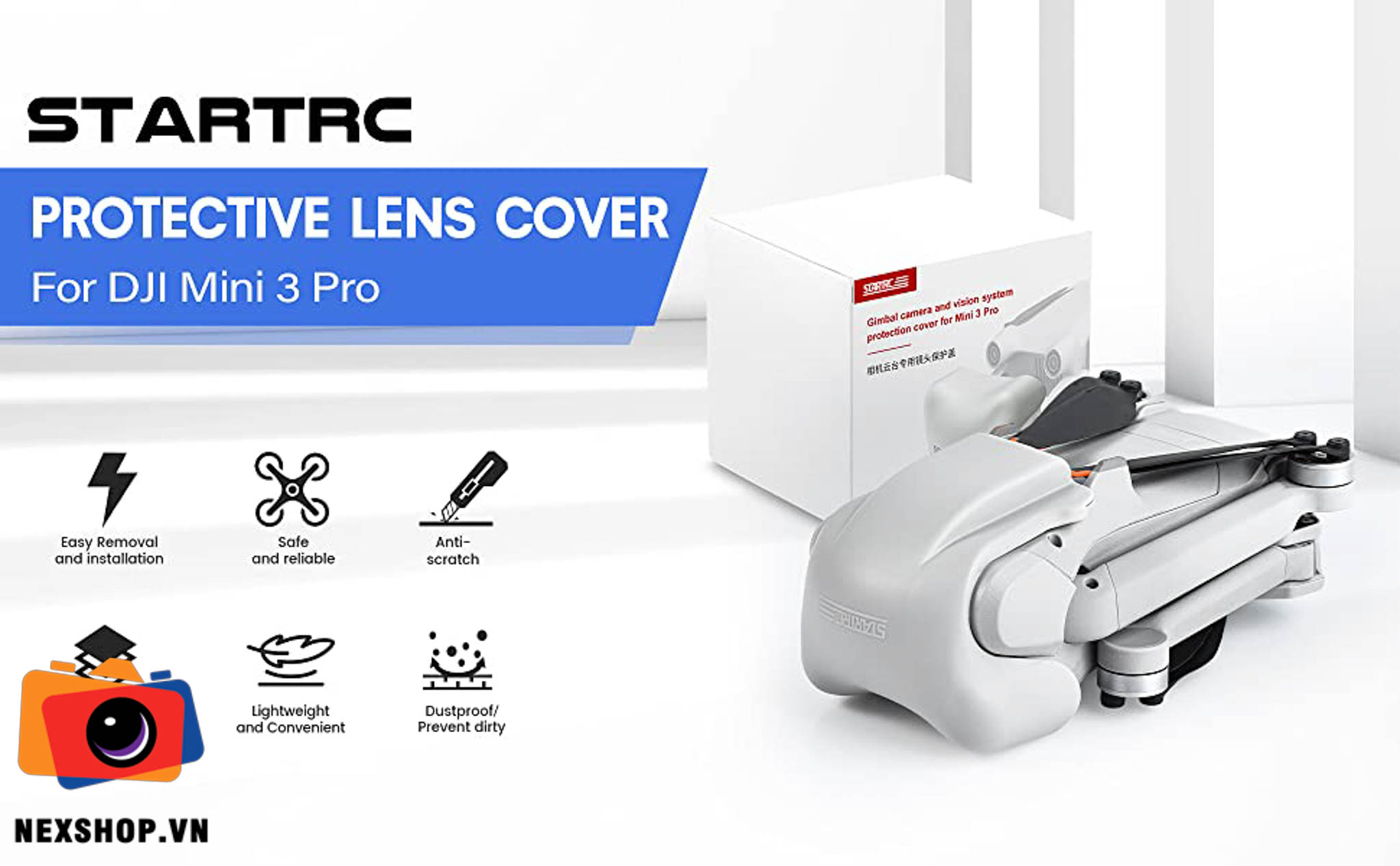 Ốp Lưng Gimbal STARTRC Cho DJI Mini 3 Pro | Chính Hãng - khả năng kết nối thiết bị