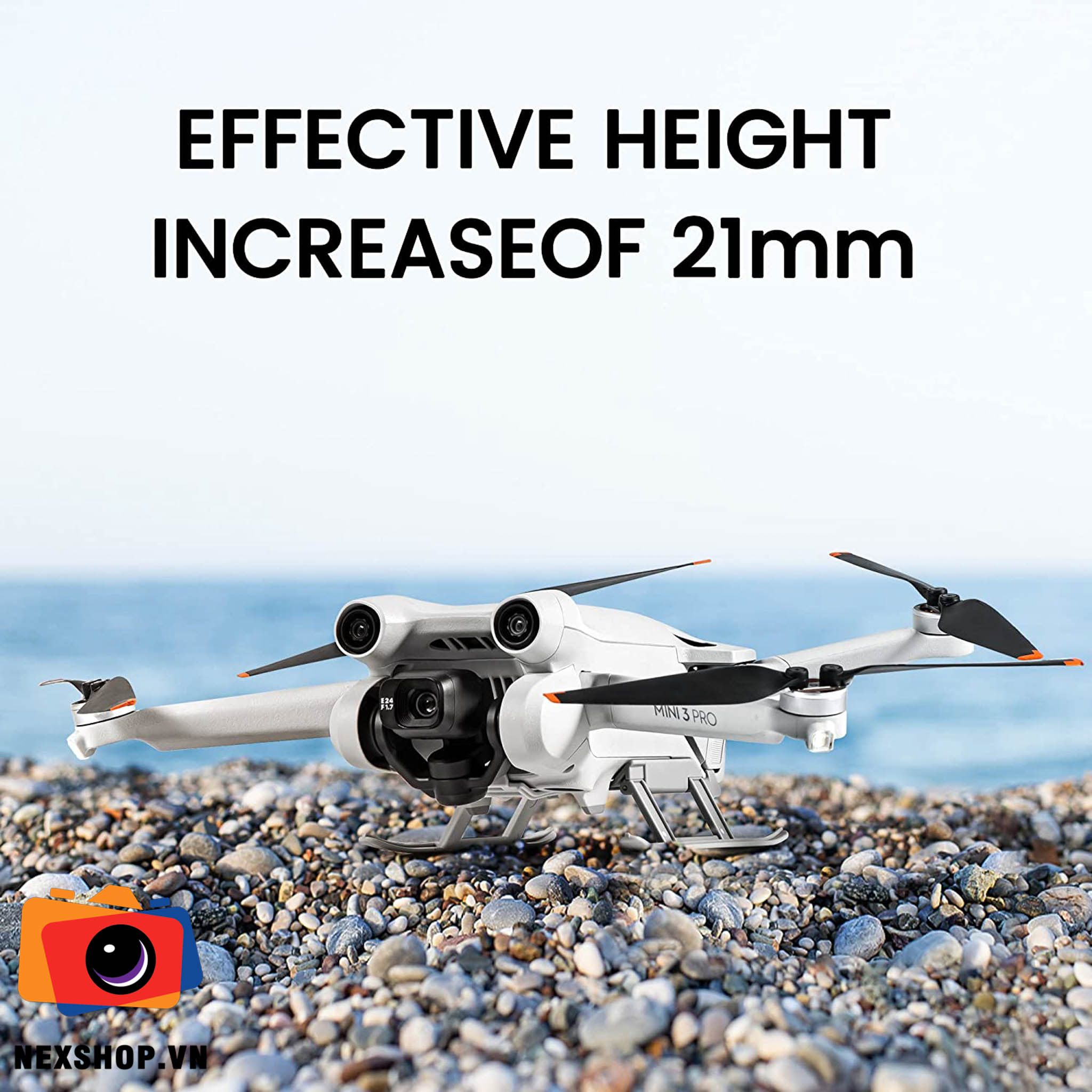 STARTRC Landing Gear for DJI Mini 3 / Mini 3 Pro | Chính hãng - khả năng kết nối thiết bị