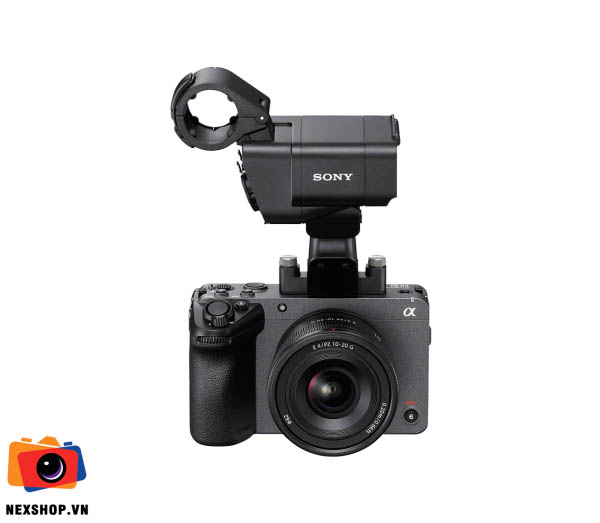 Máy quay Sony FX30 kèm Combo tay cầm XLR | Chính hãng - khả năng kết nối thiết bị