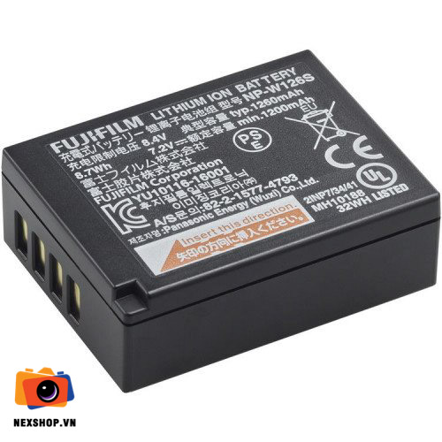 Pin NP-W126S | Chính hãng Fujifilm, Dung lượng 1050mAh — ảnh 1