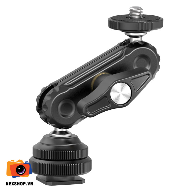 Ulanzi R098 Magic Arm with Cold Shoe Male Thread | Chính hãng - chi tiết sản phẩm