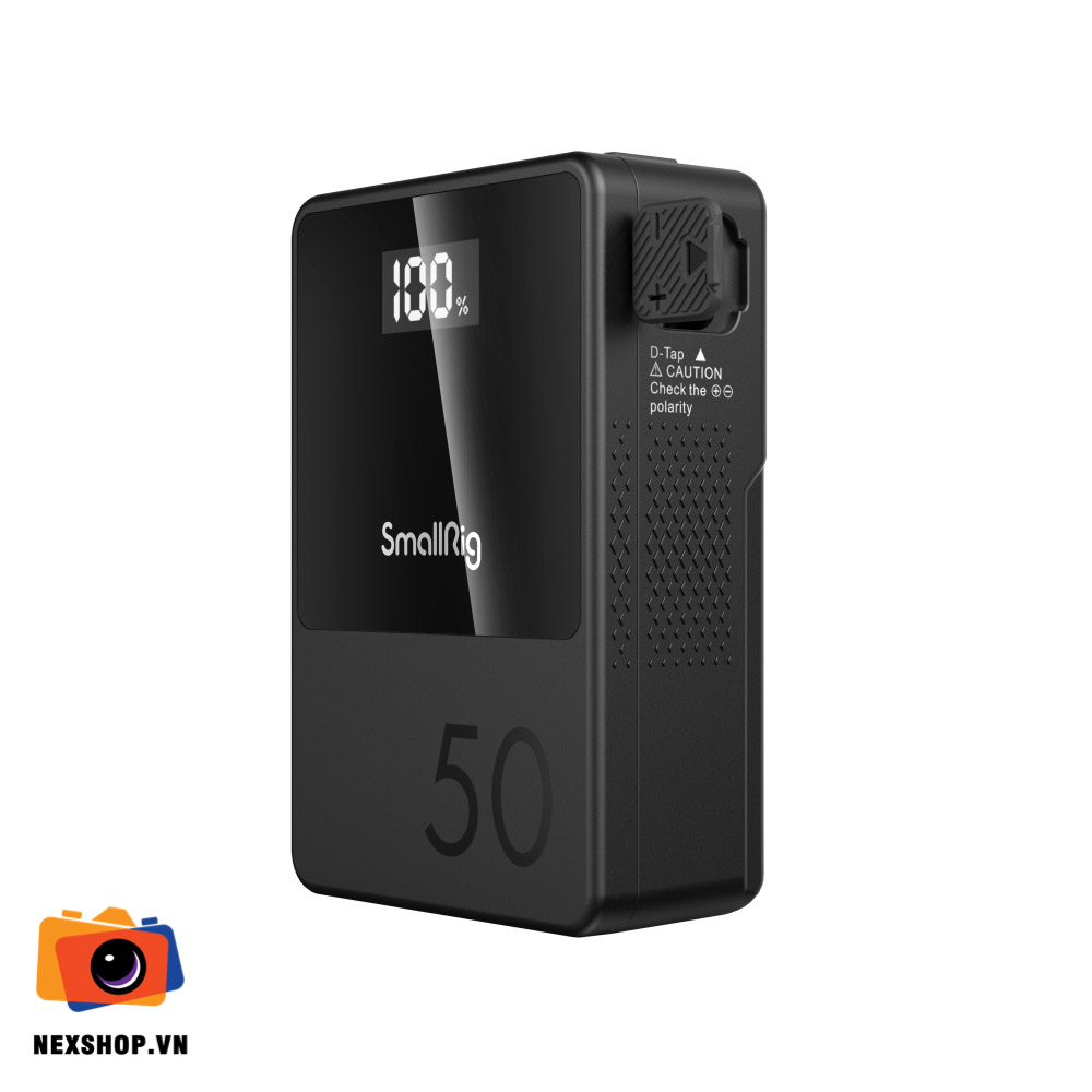 SmallRig VB50 V Mount Battery | Chính hãng KingCom phân phối - cấu hình hộp sạc