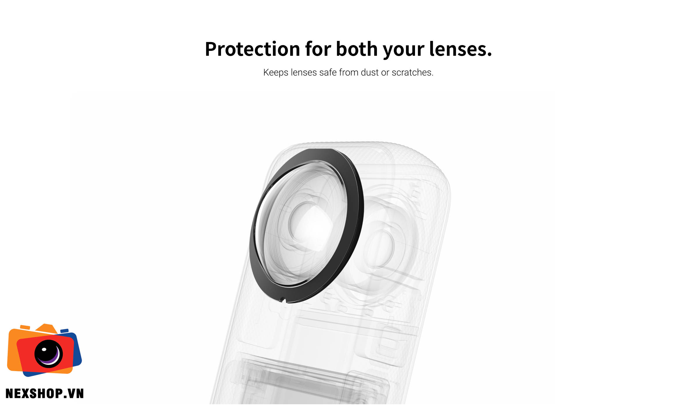 Insta360 X3 Sticky Lens Guard | Hàng chính hãng - thiết kế và phụ kiện