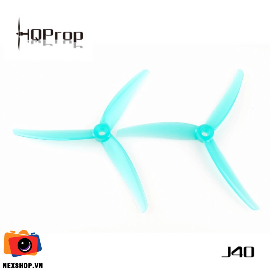 Ống Kính HQ Juicy Prop J40 5.1X4X3 Pink (2CW+4CCW) | Chính hãng - mặt sau và phụ kiện đi kèm
