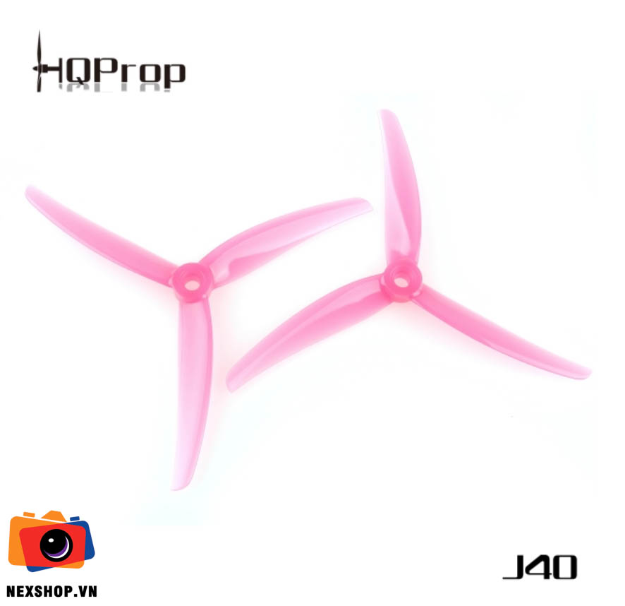 HQ Juicy Prop J40 5.1X4X3 Yellow (2CW+3CCW) | Chính hãng - mặt sau và phụ kiện đi kèm