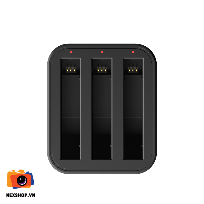 Cốc sạc nhanh 3 pin Insta360 X3 Fast Charge Hub | Hàng chính hãng - cấu hình hộp sạc