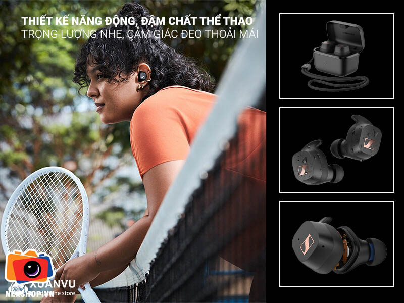 Tai nghe SENNHEISER SPORT True Wireless | Chính hãng Song Tấn phân phối