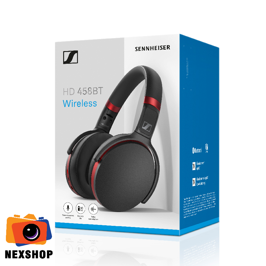 Tai nghe SENNHEISER HD 458BT | Chính hãng Song Tấn phân phối