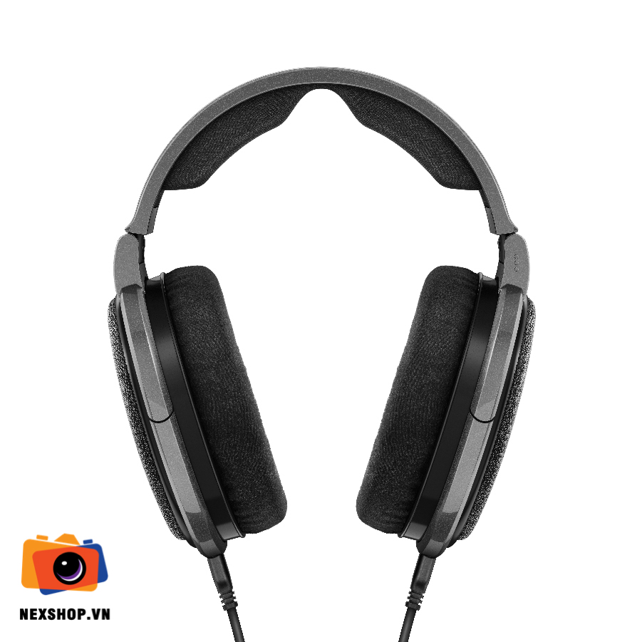 Tai nghe Sennheiser HD 650 | Âm thanh Hi-Fi chất lượng cao | Chín - mặt sau và phụ kiện đi kèm