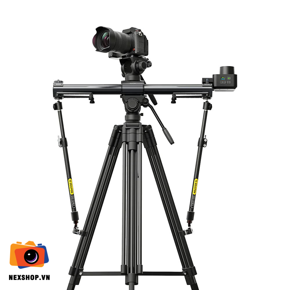 Zeapon Micro3 E1000 Motorised double distance slider - Slider chuyên nghiệp dành cho Máy Ảnh - Tải trọng 12kg | Chính hãng KingCom