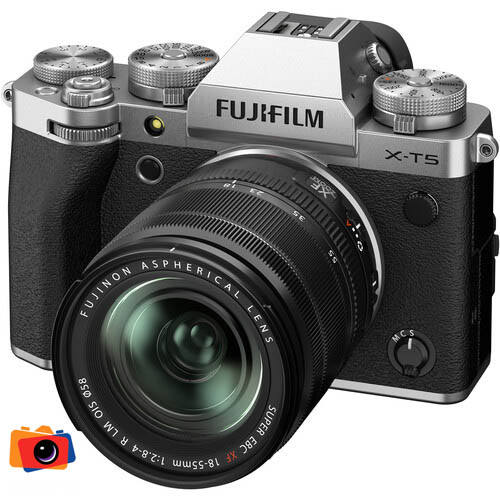 Máy ảnh Fujifilm X-T5 18-55mm Kit | Màu Bạc | Hàng chính hãng