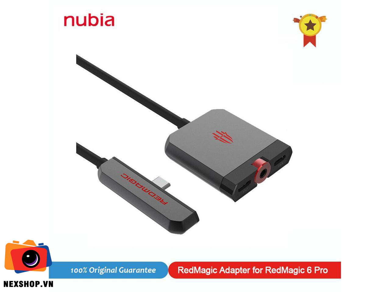 Nubia RedMagic Adapter - Adapter chuyển đổi cho kính Nreal AIR vừa dùng vừa sạc