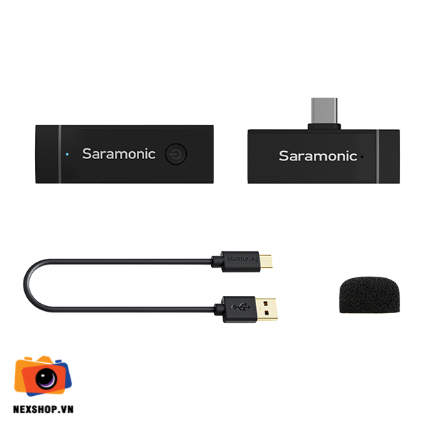 Microphone không dây Saramonic Blink GO-U1 Kit (RX+TX)