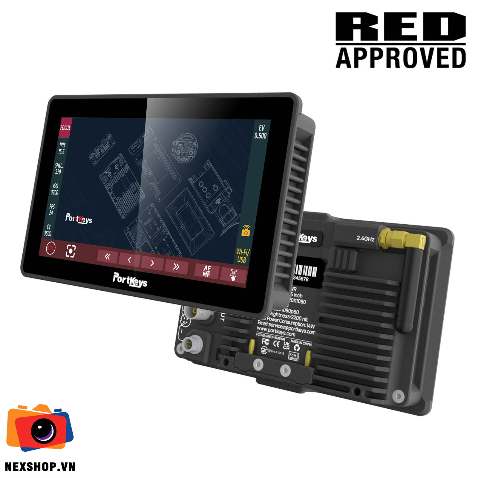 Màn hình Portkeys BM5 III WR 5.5