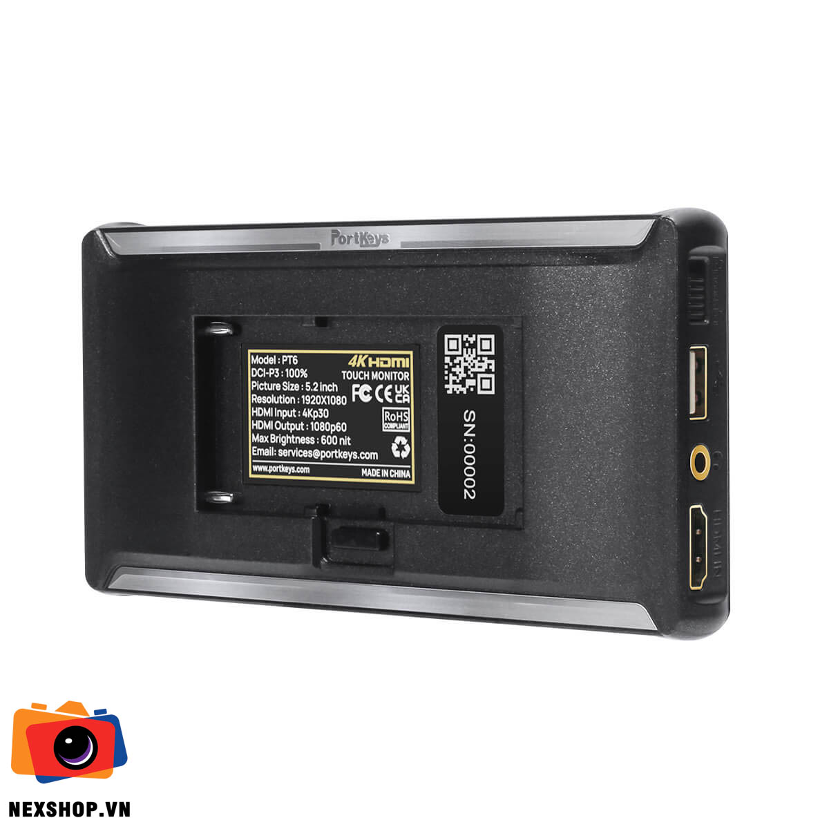 Màn hình Portkeys PT6 Professional Streaming Monitor ( 5.2