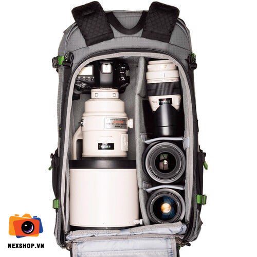 Ba lô máy ảnh Think Tank BackLight Elite 45L, Storm Grey