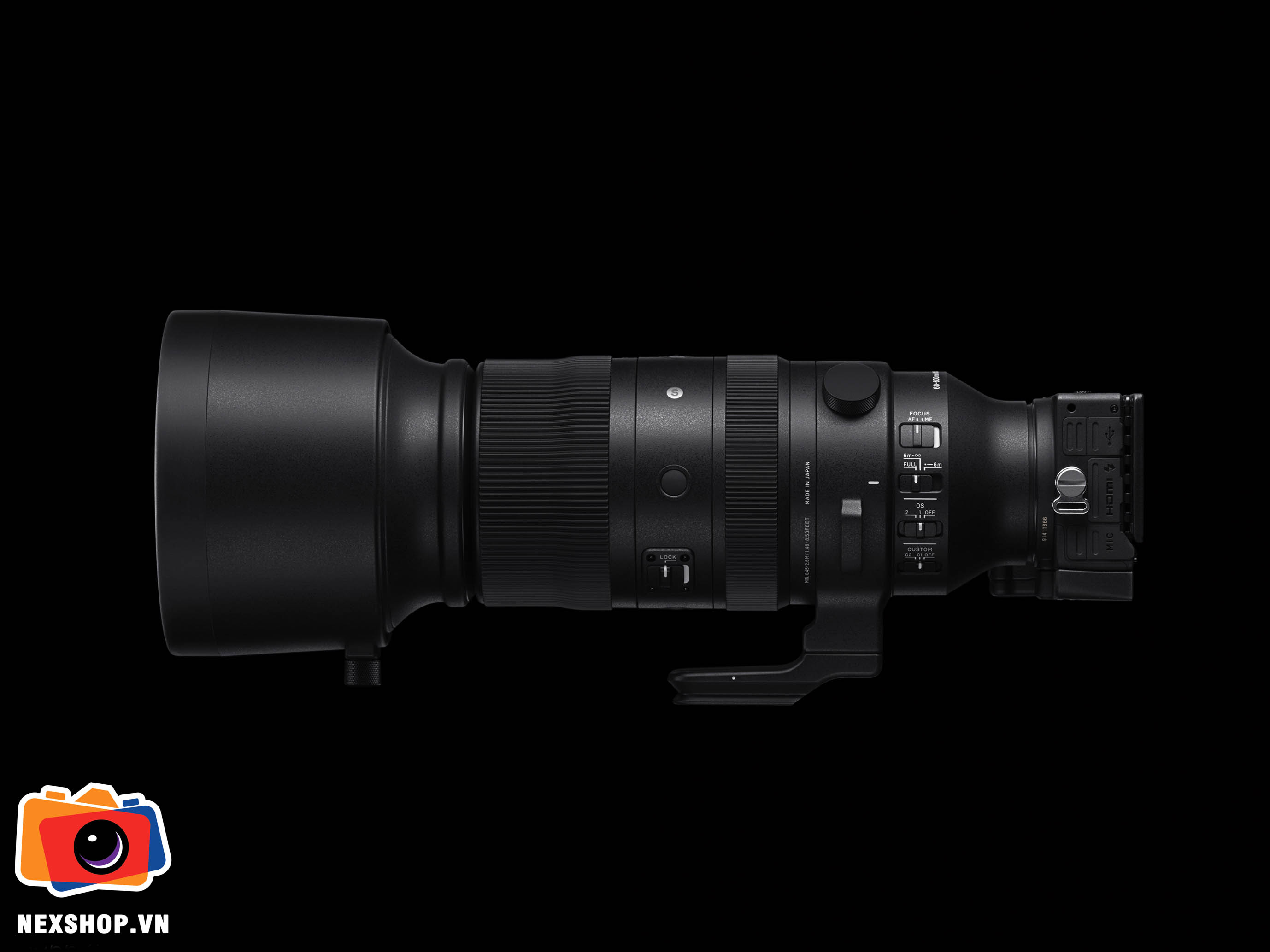 Ống kính SIGMA 60-600MM F4.5-6.3 DG DN OS | SPORTS | Hàng chính hãng