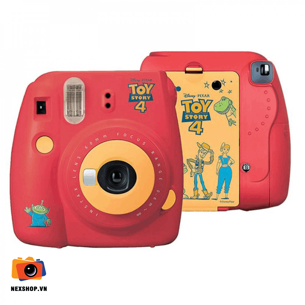 Máy ảnh Fujifilm Instax Mini 9 Toy Story 4 | Màu đỏ cam