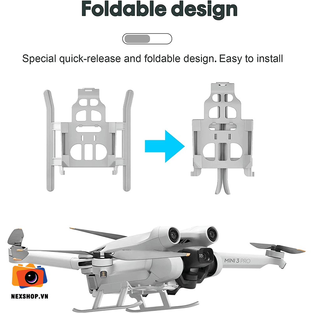 STARTRC Foldable Landing gear for DJI Mini 3