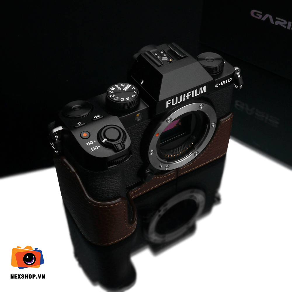 Bao da cho Fujifilm X-S10 | Màu nâu | Chính hãng NexShop — ảnh 1