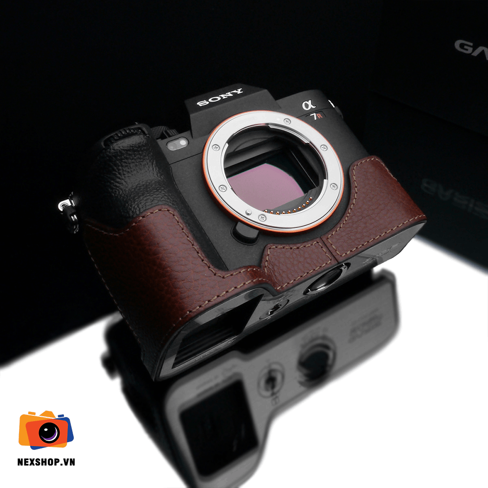 Bao da cho Sony A7RM5 màu nâu | Chính hãng, bảo vệ tối ưu — ảnh 1