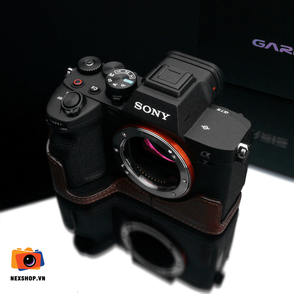 Bao da cho Sony A7M4 | Màu nâu