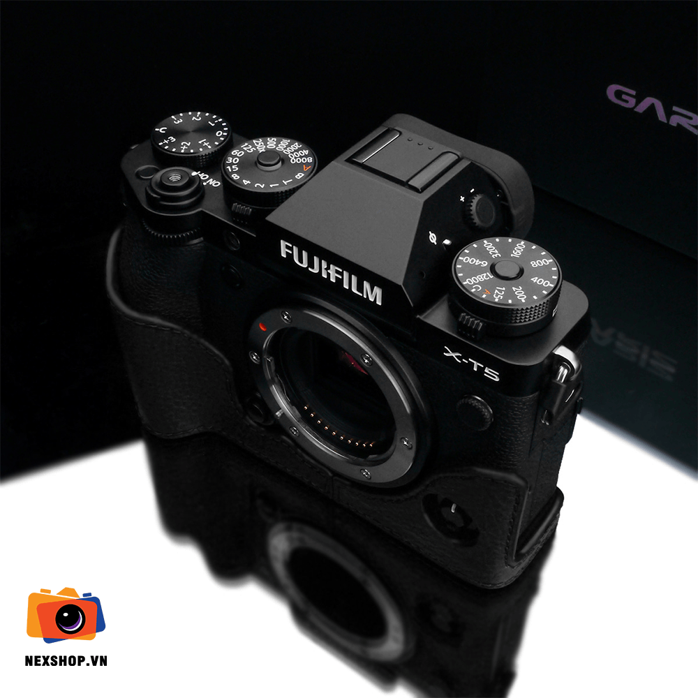 Bao da cho Fujifilm X-T5 | Màu đen | Chính hãng NexShop - khả năng kết nối thiết bị