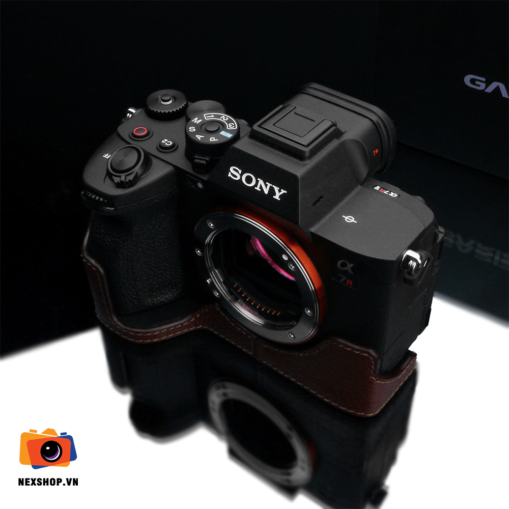 Bao da cho Sony A7RM5 | Màu nâu