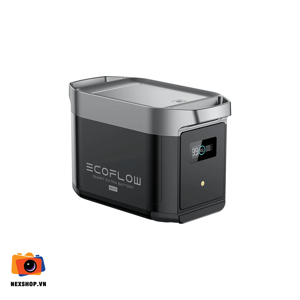 Pin mở rộng cho EcoFlow Delta Max | Chính hãng, Dung lượng 2048Wh - khả năng kết nối thiết bị