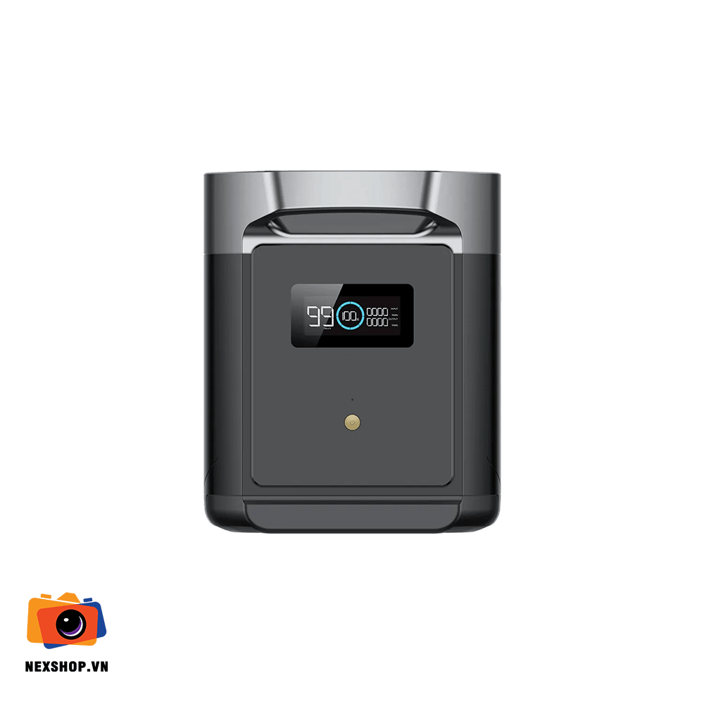 Pin mở rộng cho EcoFlow Delta Max | Chính hãng, Dung lượng 2048Wh - cấu hình hộp sạc