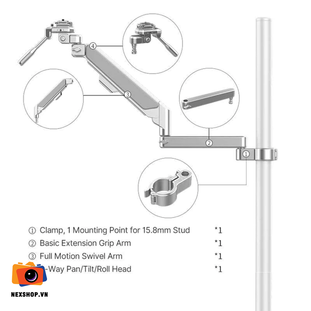 GearTree - Chân Đế Từ Sàn Đến Trần | Hàng nhập khẩu