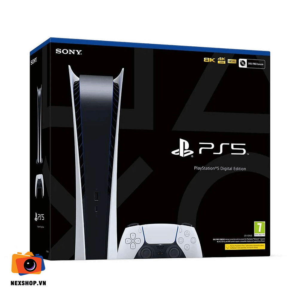 Máy chơi game PlayStation 5 Digital | Hàng xách tay | BH 3 tháng