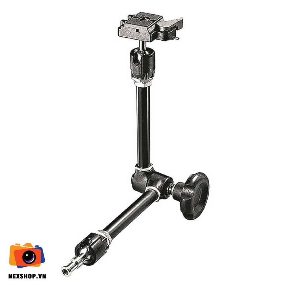 Tay nối Manfrotto 244N Variable Friction Arm kèm đế gắn máy ảnh