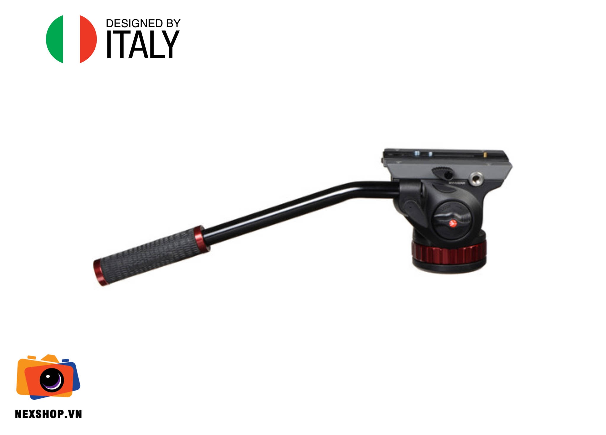 Đầu chân máy quay Manfrotto Pro Video Head Flat Base 502