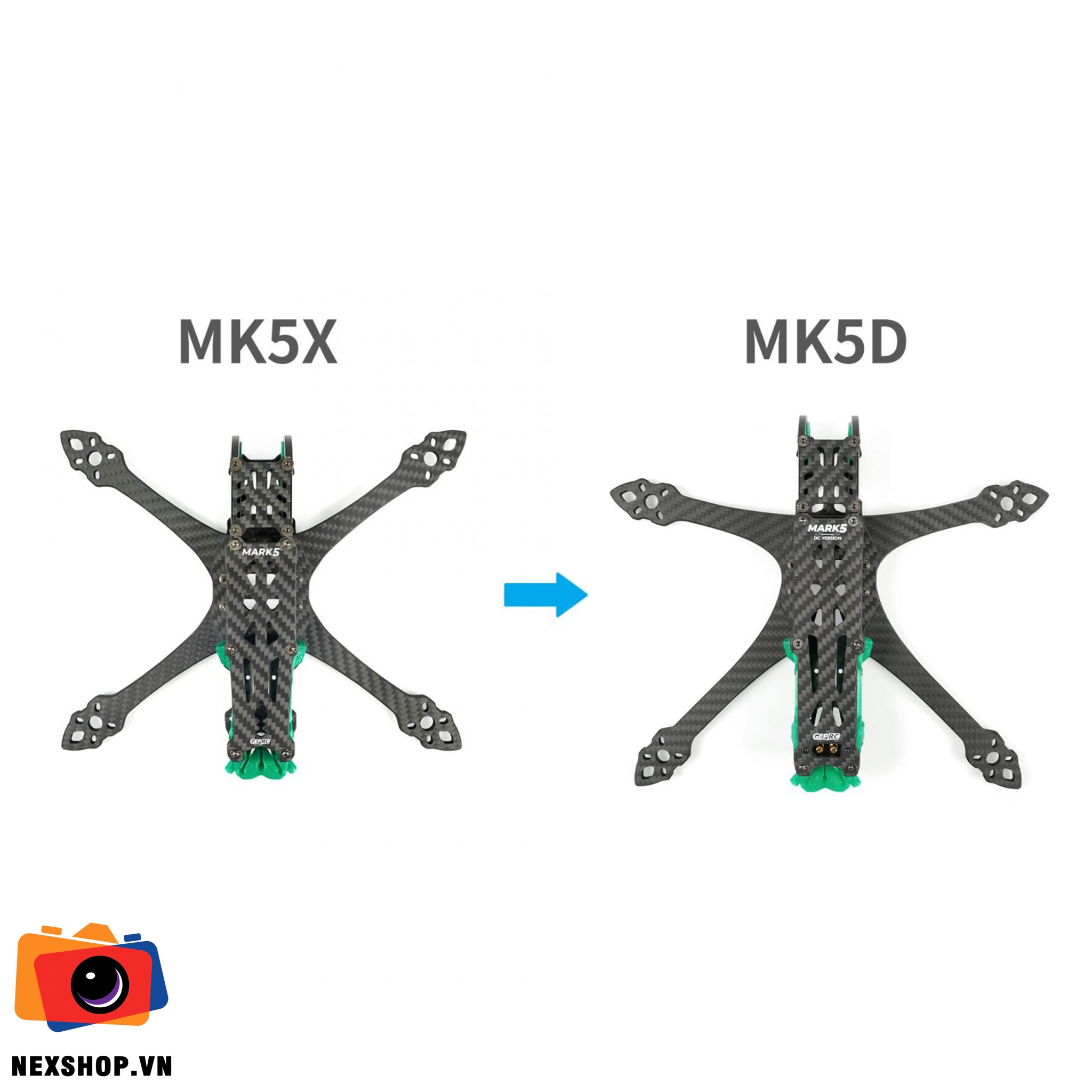 MK5X Conversion to MK5D Conversion Kits-Orange