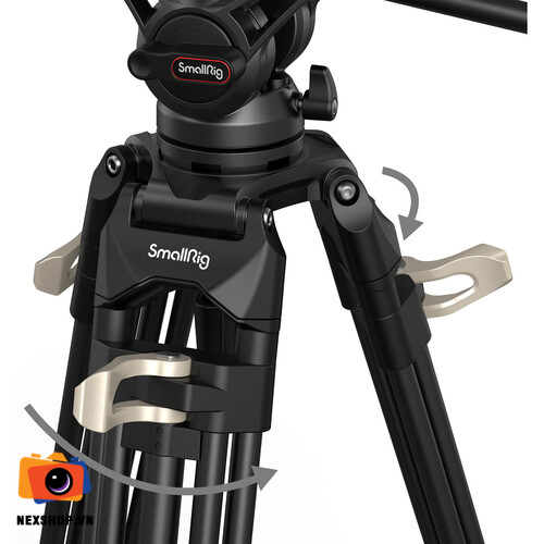 Chân máy quay SmallRig Heavy-Duty Fluid Head Tripod AD-01 3751