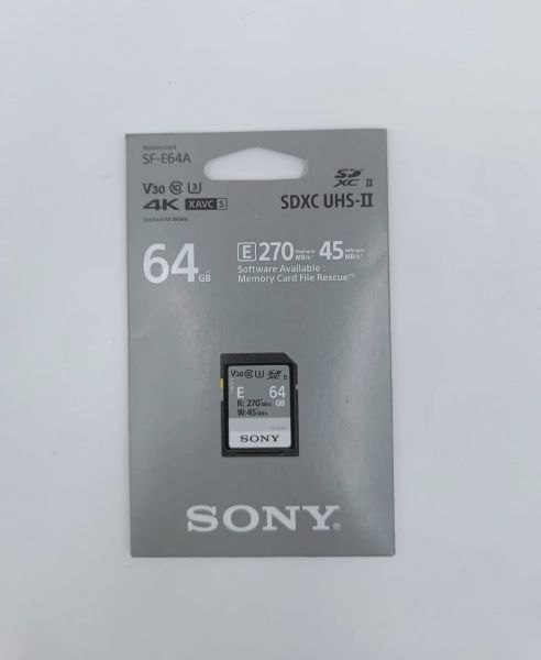 Thẻ Nhớ SDXC Sony 64GBA 270MB/45MB/S (SF-E64A) | Chính hãng