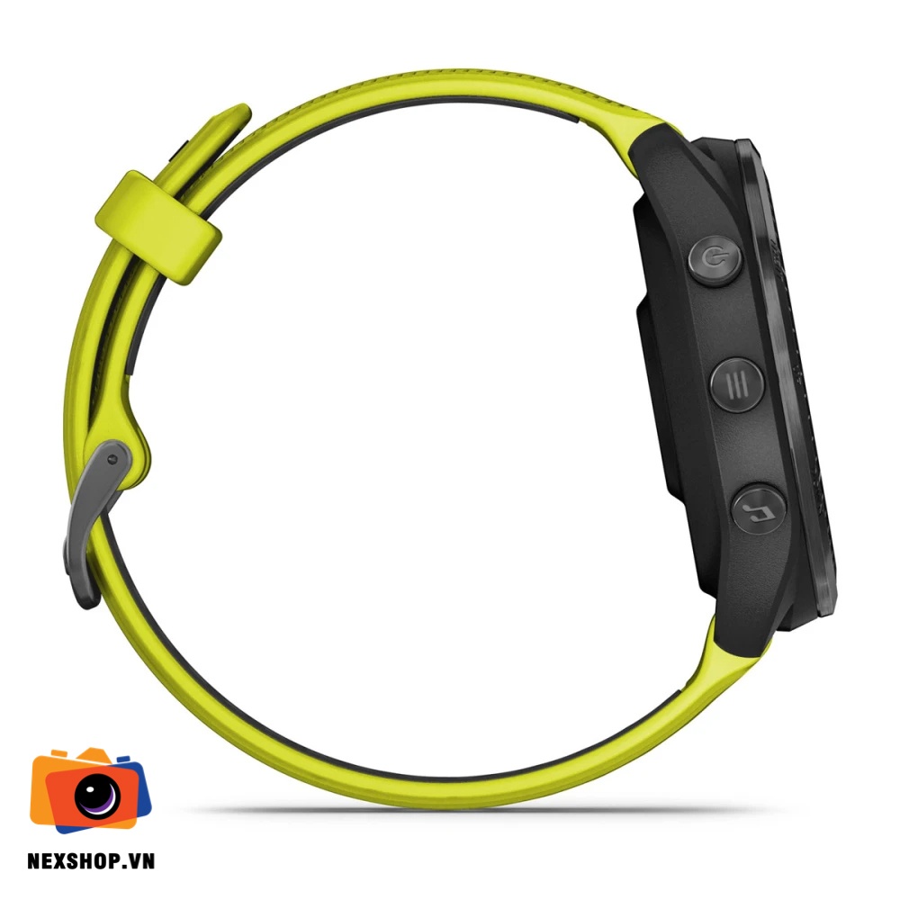 Đồng hồ thông minh Forerunner 965, GPS, SEA, Amp Yellow/Black Silicone Band